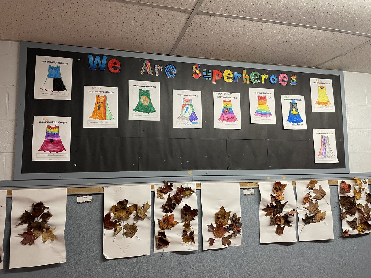 Students were so excited to become SuperHero’s after finishing our Super Self-Reg program! They wanted the whole school to see too! #GEDSB