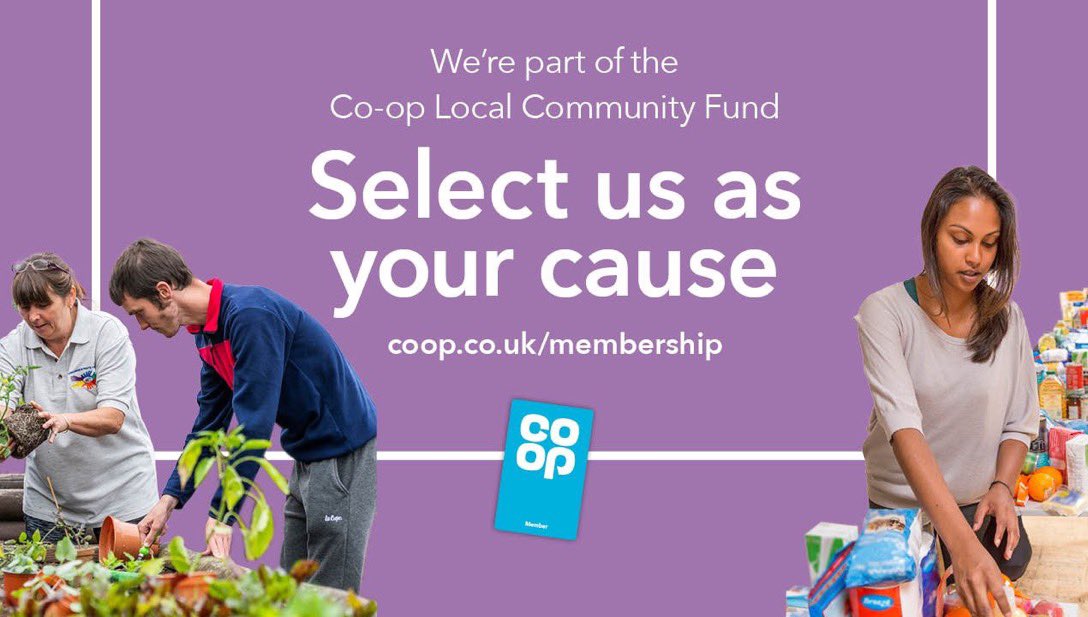 expresscic's tweet photo. We are part of @coopuk local community fund
We need lots of lovely people to select us as their cause &amp; help us spread the word
Go to https://t.co/BItlY53gez to select us as your cause
#Autism 

Thank you 💜 https://t.co/uHVJnwhSBu