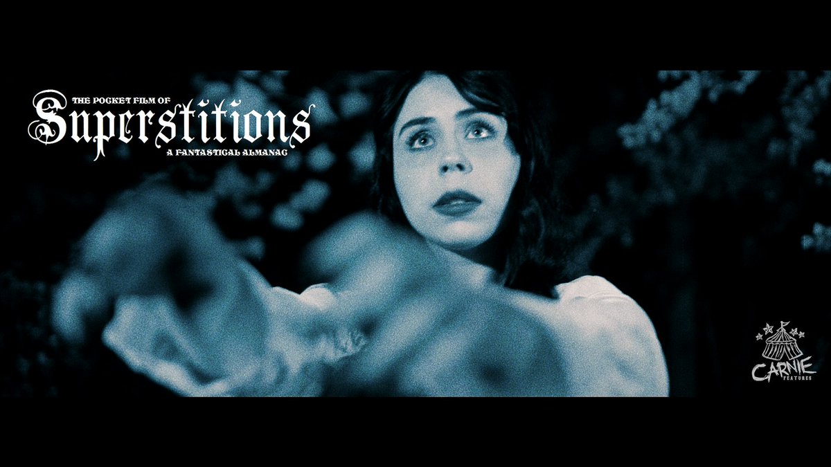 carniefilms's tweet photo. The amazing @bellarrich as 'The Sleepwalker' in THE POCKET FILM OF SUPERSTITIONS #folkhorror #superstitions #folklore #strangecustoms #featurefilm #fantasy #horror #supportindiefilm #HorrorCommunity https://t.co/y31bGgKwC3