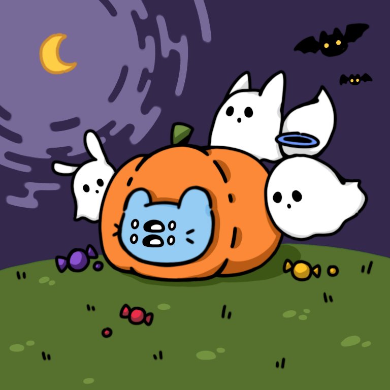 cheezy_cats_nft's tweet photo. 🚀Our First NFT Giveaway🚀

Trick or Treat!
Get a cute Halloween NFT for free!

Steps:
1⃣ Follow us @cheezy_cats_nft
2⃣ Red heart ♥️ , RT &amp; Tag 2 Friends
3⃣ Write your ETH address below

#NFTCommunity #NFTs #Giveaway https://t.co/Wy5nFqUQqe