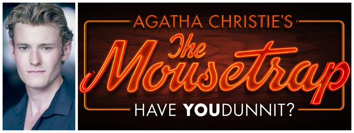 BBAteam's tweet photo. Our wonderful @PaddyDuff4 will be playing the role of Detective Sergeant Trotter in The Mousetrap this week #proudagents https://t.co/cEGXBE0de1