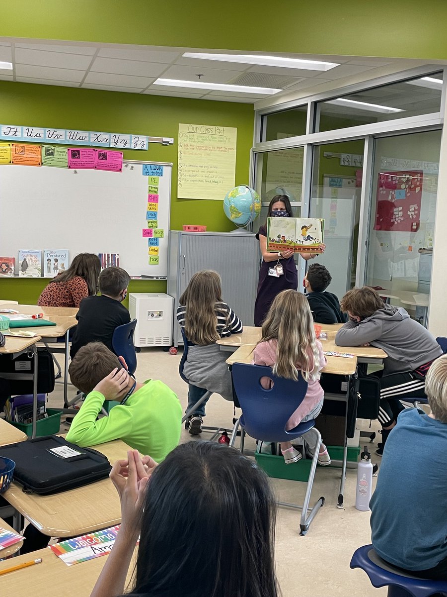 abgerman's tweet photo. Thank you @LizzieBarney9 for allowing me to introduce your students to #JustAsk by #SoniaSotomayor. It was a pleasure to see their enjoyment, watch their reflection, and hear their connections to the text. I hope it was a great hook for their #WandM unit. #MindYourTime https://t.co/X1GzQW1Tp9