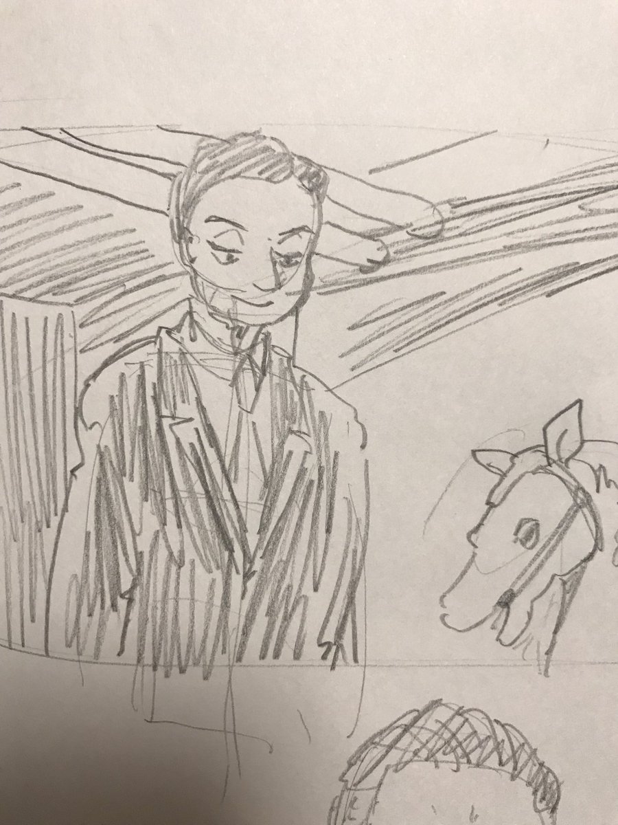 手癖以外でキャラ描く練習 