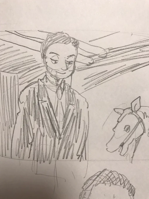 手癖以外でキャラ描く練習 
