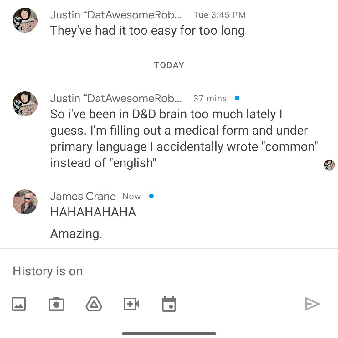 Look, our Pro DMs seriously have Dungeons and Dragons on the brain all the time.  Justin here is available to run your next game. In a matter of fact, he cant stop thinking about it. 

#dnd #dnd5e #ttrpg #dungeonsanddragons #dungeonsanddragons5e #memes #dndmemes