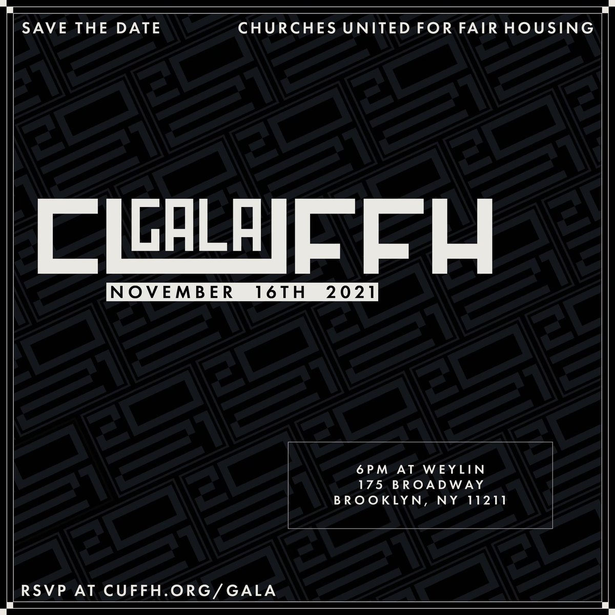 CUFFH's tweet photo. You are officially invited to the CUFFH gala!

Ticket info and more details including COVID-19 protocols at: https://t.co/Z95orvompT
@bradlander @MikaBushwick @osse2021 @ReynosoBrooklyn @SandyforCouncil @JumaaneWilliams @SenSchumer https://t.co/8agW6CPB3D