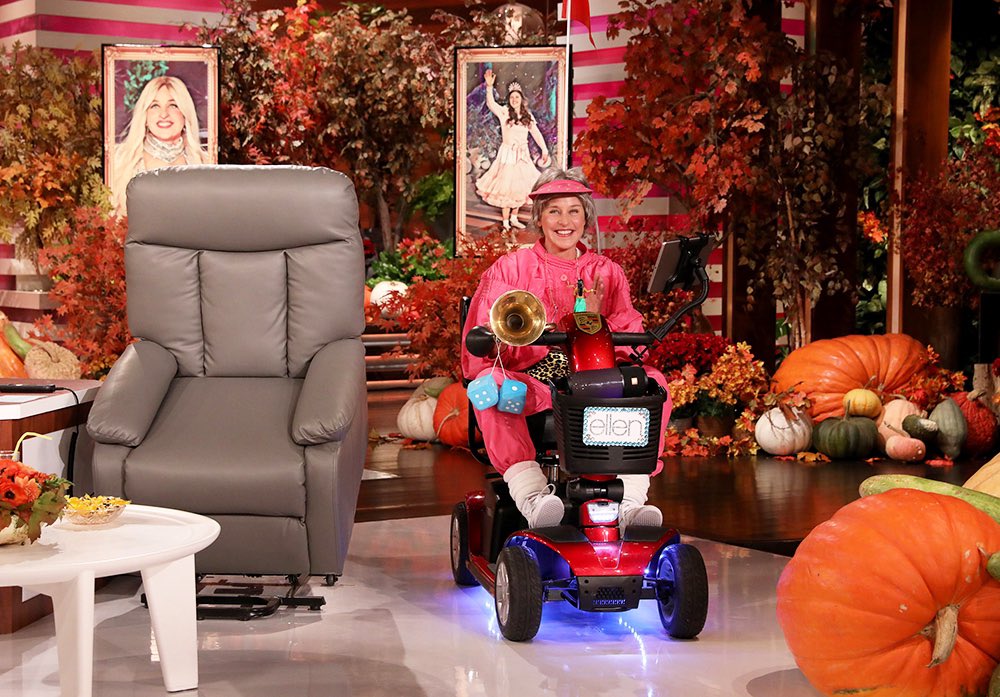 totallyfunkless's tweet photo. Hey @TheEllenShow, using mobility aids as a costume is ABLEIST. https://t.co/SFeSeb8sTP