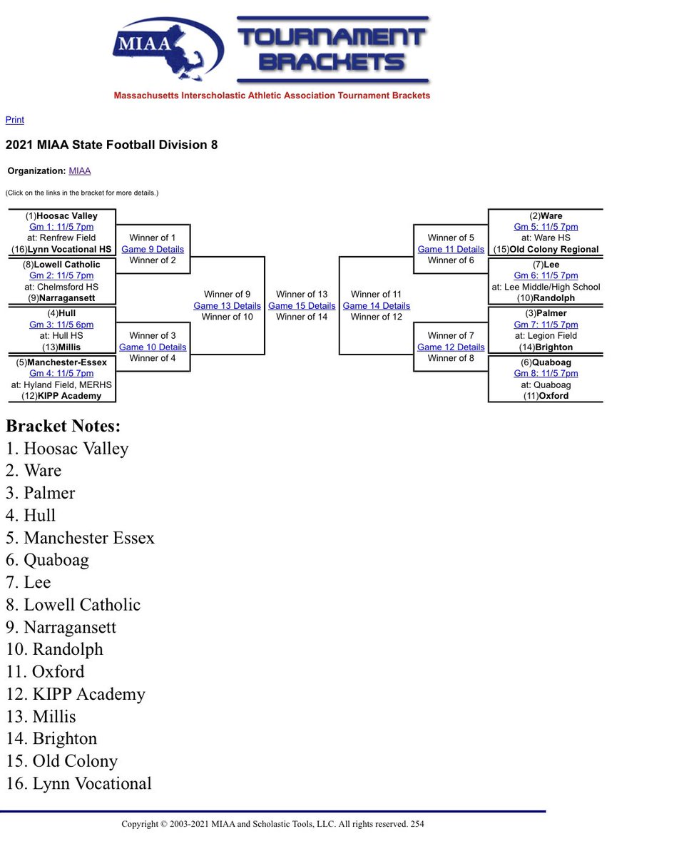 QuaboagFootball's tweet photo. We will be hosting Oxford Friday night in round one of the playoffs https://t.co/ESu9LDa2ZL