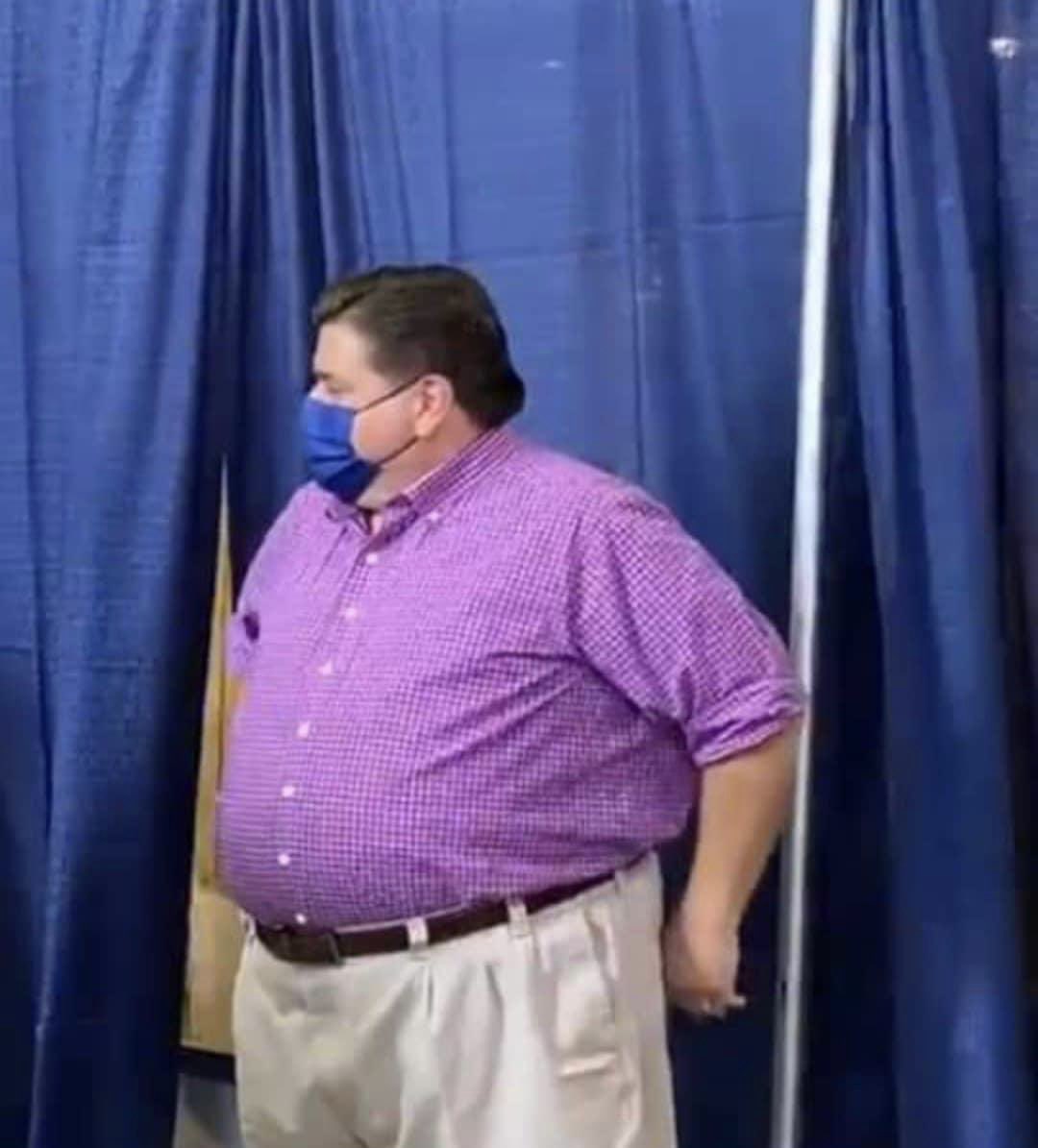 Just a reminder, Illinois -
THIS is the man who has lectured you about healthy living for the past 18 months.