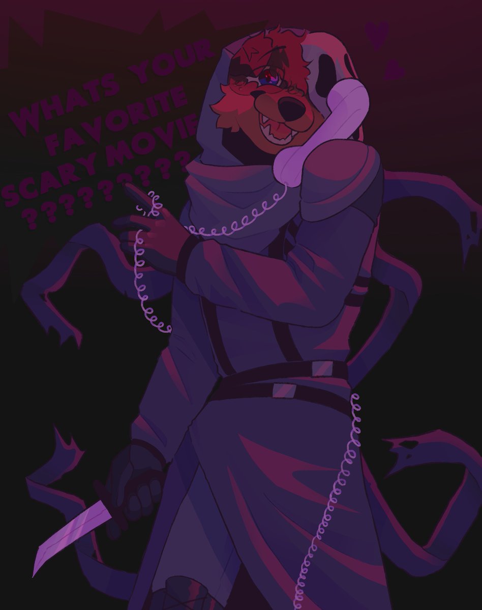 You should never say ‘Who’s there?’ Don’t you watch scary movies? 📞