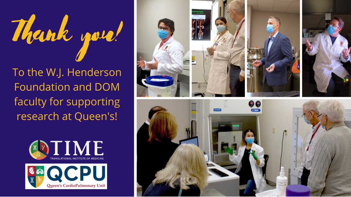 Queen's CardioPulmonary Unit (QCPU) (@queensucpu) on Twitter photo Absolutely grateful for the company and enthusiasm of our donors and VIPs last Friday! 📣 A million dollars and a million ‘Thank you’s’ to the W.J. Henderson Foundation and <a href="/QueensuDOM/">Queen's U Department of Medicine</a> 📣 Absolutely grateful for the company and enthusiasm of our donors and VIPs last Friday! 📣 A million dollars and a million ‘Thank you’s’ to the W.J. Henderson Foundation and <a href="/QueensuDOM/">Queen's U Department of Medicine</a> 📣