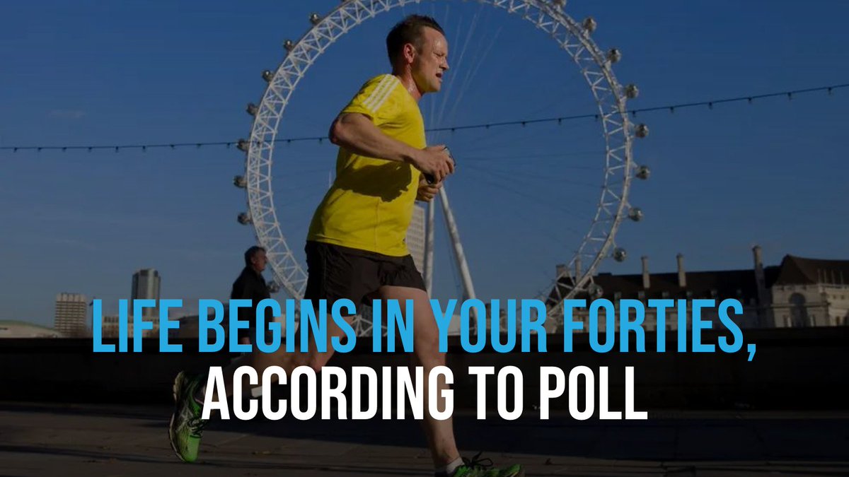 FWorld247's tweet photo. A survey of 2,000 adults aged 40 and over found 4 in 10 believe they are more ‘adventurous’ – trying new things like #sports, #activities and #hobbies as well as #healthier friendships in their #40s than the ones they had in their 20s and 30s.

https://t.co/h1XJ1l7qG7 https://t.co/NLONOufnpF