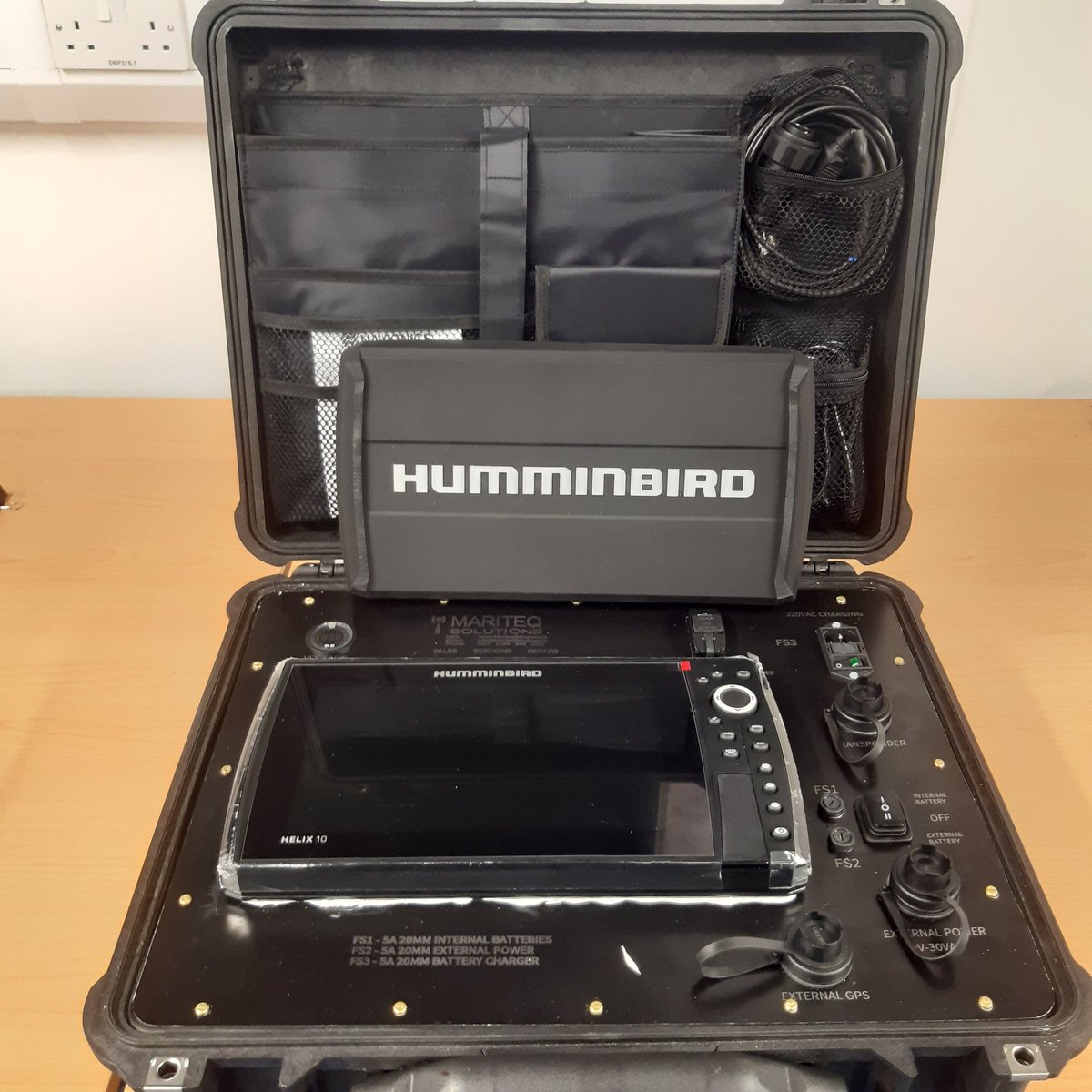 Moncivildefence's tweet photo. Today Monaghan Civil Defence  boat unit received delivery of the Portable Humminbird Helix 10 Sonar from Maritiq Solutions. The new Sonar will be of great assistance in our Search and Recovery Operations.  @civildefence @MonaghanCoCo https://t.co/fhsnG1RXlZ