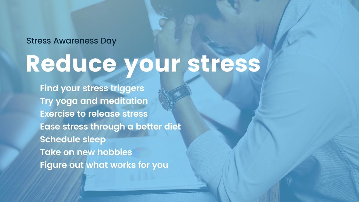 National Stress Awareness Day exists to remind you and bring you back in touch with your stressors and how to manage them. Celebrated every first Wednesday of November, National Stress Awareness Day aims to identify and reduce the stress factors in your life.
