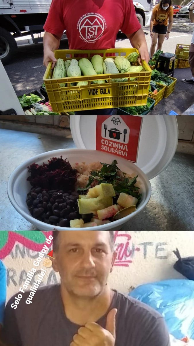 MTST_RS's tweet photo. Não é pra qualquer um, ter selo de qualidade dessa Família aí! ^^
Doações da FAE no sábado que foram direto para nossas panelas! Nhaaam!
E rolou joinha do Caião nosso parceiro e apoiador! ✊🏻🚩
#CozinhaSolidariaAzenhaResiste
#mtstrs
#FamiliaGodoytemselodequalidade https://t.co/fLm6TOZCSc