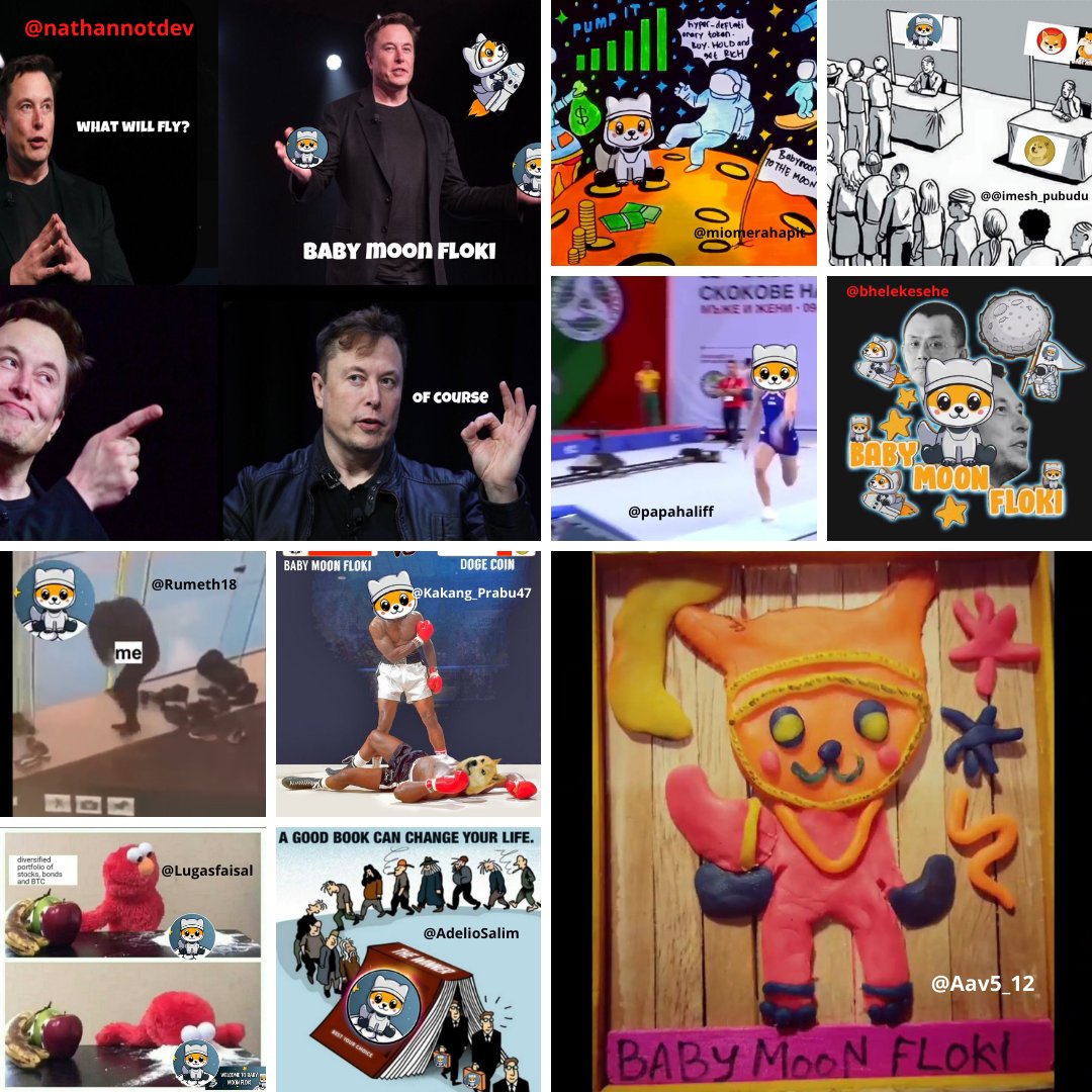 babymoonfloki's tweet photo. Here's a list of the meme contest winners! 👏🏅🎆

@nathannotdev
@miomerahapit
@imesh_pubudu
@Aav5_12
@bhelekesehe
@papahaliff
@Rumeth18
@Kakang_Prabu47
@Lugasfaisal
@AdelioSalim

Thanks to everyone who took part 🙏. We will contact the winners within 24 hours. https://t.co/lsOwRF7aEp