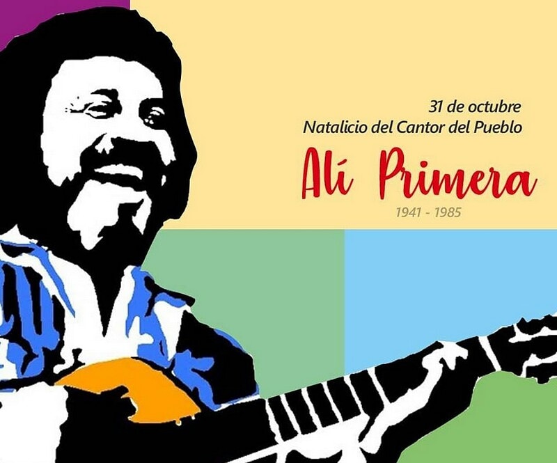 2314Lirios's tweet photo. Un poco de Nuestra Historia...

Un día como Hoy en 1941... el 31de Octubre Nace Ely Rafael Primera Rosell, mejor conocido como Alí Primera, en la ciudad de Coro, estado Falcón. Llegó a ser uno de los grandes poetas, y cantor
 
 #Tropac4  #RedZamora 

@tropac4 
@red.zamora https://t.co/K41CWLCDVf