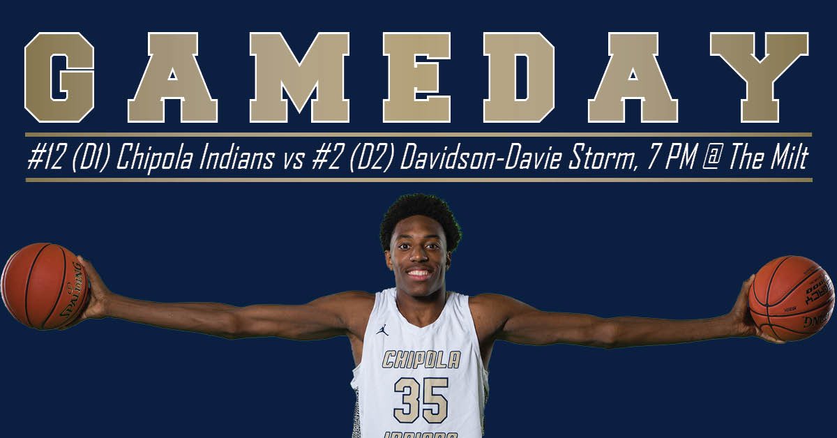🏀 GAMEDAY 🏀 

🆚 : <a href="/DDCCStormMBB/">Davidson-Davie CC Men's Basketball</a> 
📍 : The Milt - Marianna, FL
🕛 : 7:00 pm
🎟 : FREE ADMISSION
📺 : youtu.be/__LLG5ML-CQ