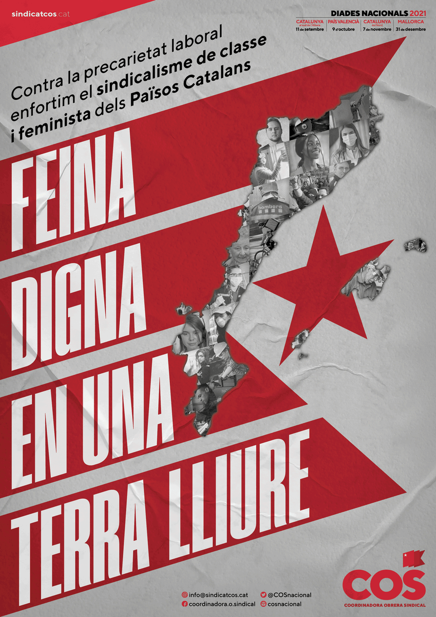 COSnacional's tweet photo. ✳️ #7N Aquest dissabte ens manifestarem pels carrers de #Perpinyà contra la metròpoli colonial i centralista que nos expulsa del nostre país i nos condemna a l'empobriment del monocultiu turístic. Defensem la terra, unim la classe!

🔗 https://t.co/iVijxK0D0d

#SemPaïsosCatalans https://t.co/gJOAVhvfR2