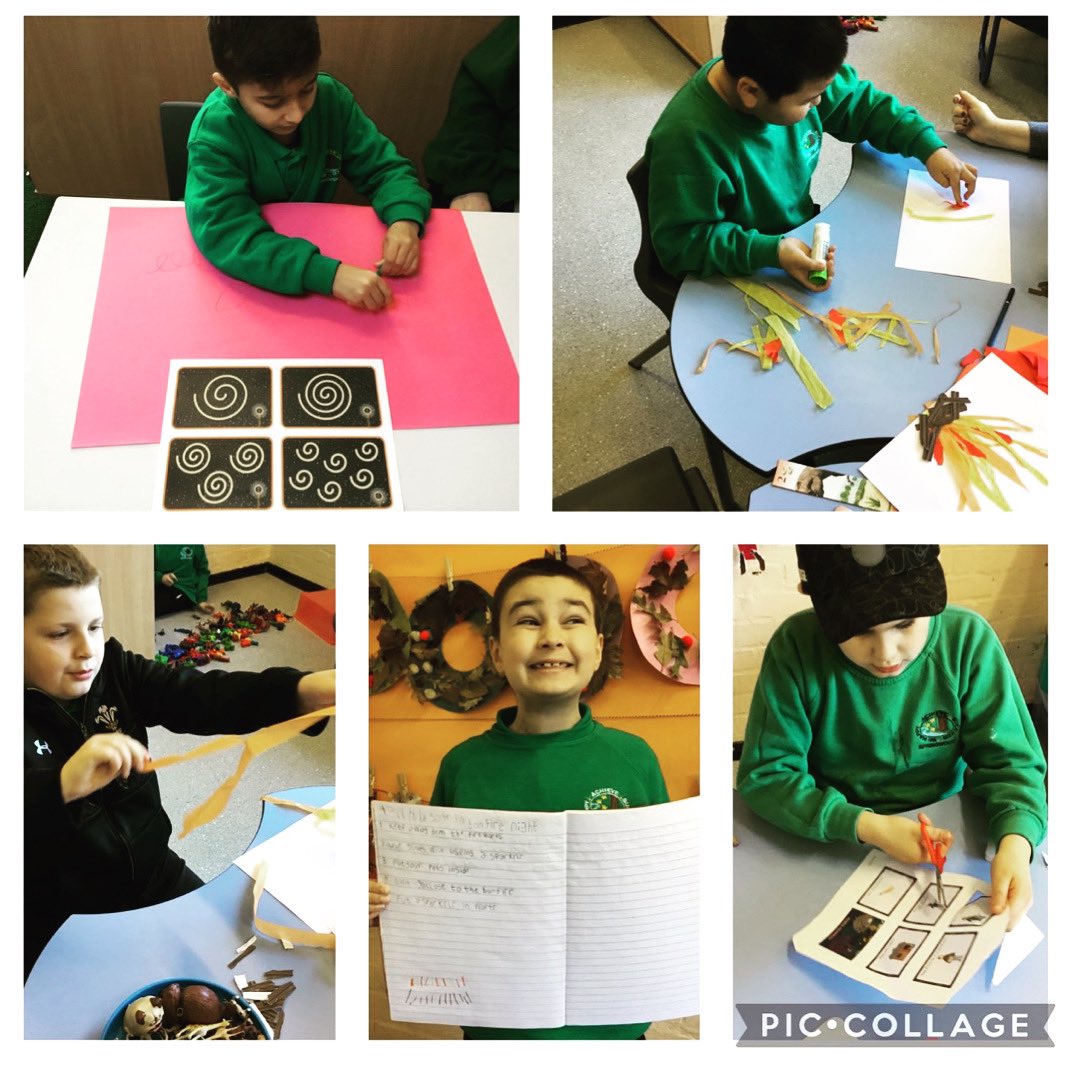 Springwood_Prm's tweet image. We’ve been creating fire works using our artistic skills today! #springcoch #springbase2