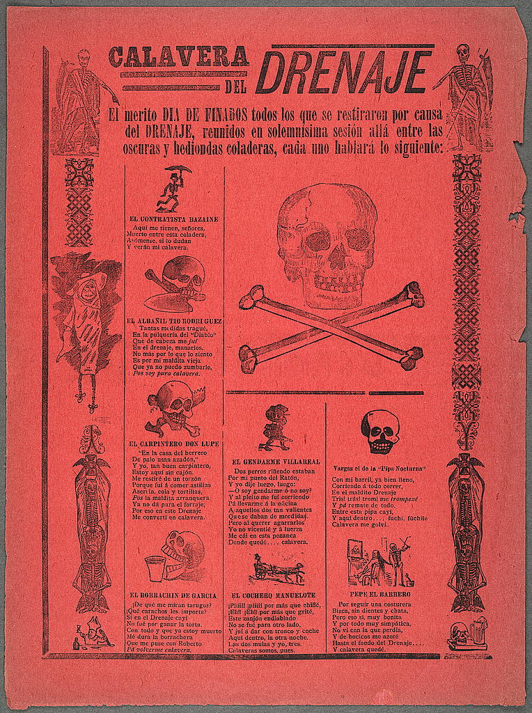 José Guadalupe Posada was a Mexican illustrator known for his satirical and political works named calaveras—meaning skulls. After his death, his work became closely associated with Día de los Muertos. gty.art/3CD4R19