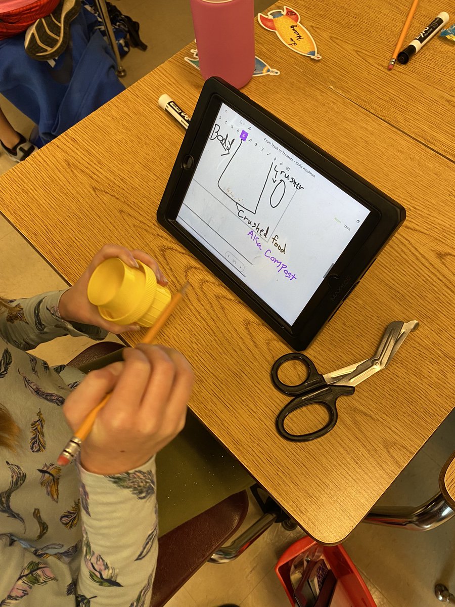 boschen4's tweet photo. Creating treasure from trash today.  What up cycles products are we making? @FountaindaleES #FDELearns @EllistarTara https://t.co/vyMPvGMbRW