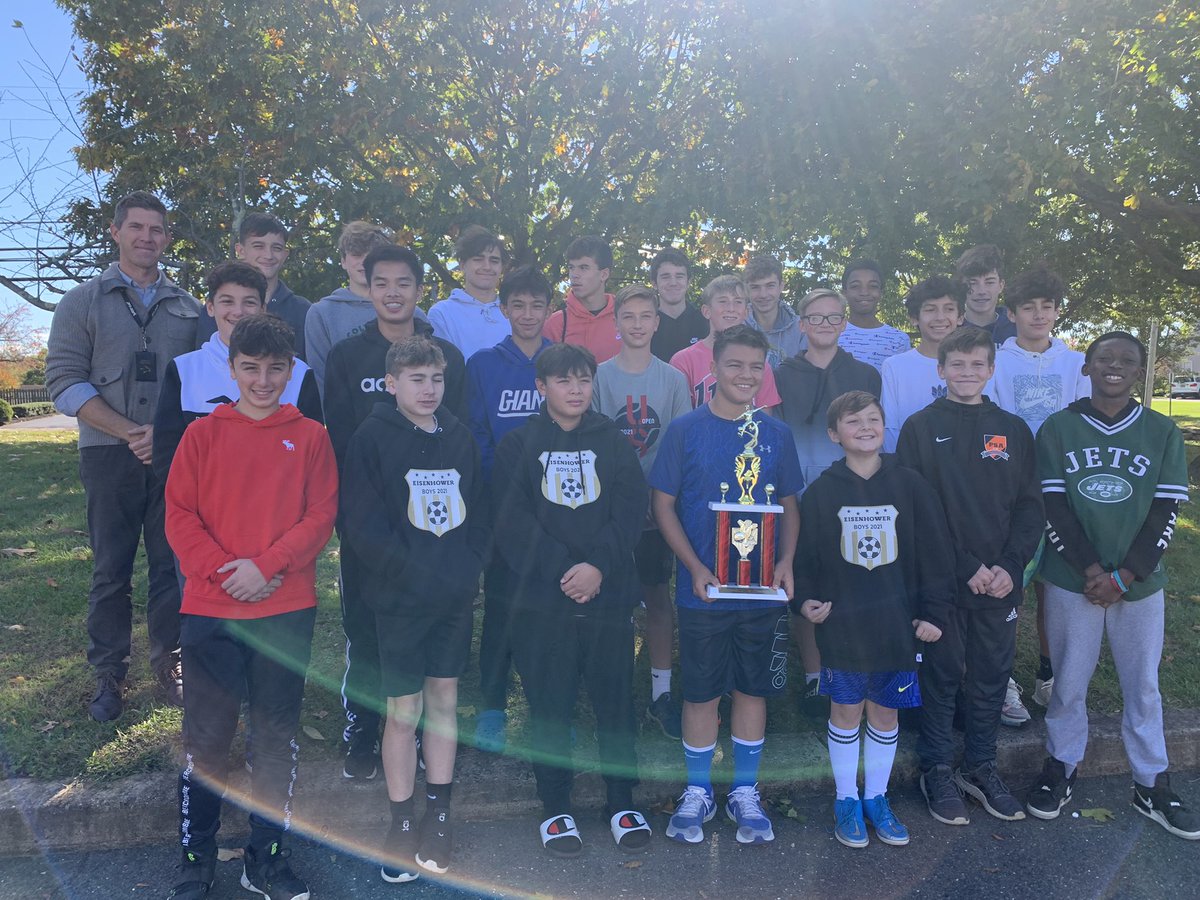 DDEGambino's tweet photo. So proud of our boys’ soccer team as they ended the season in first place in their division! https://t.co/o3RcH8Eu4F