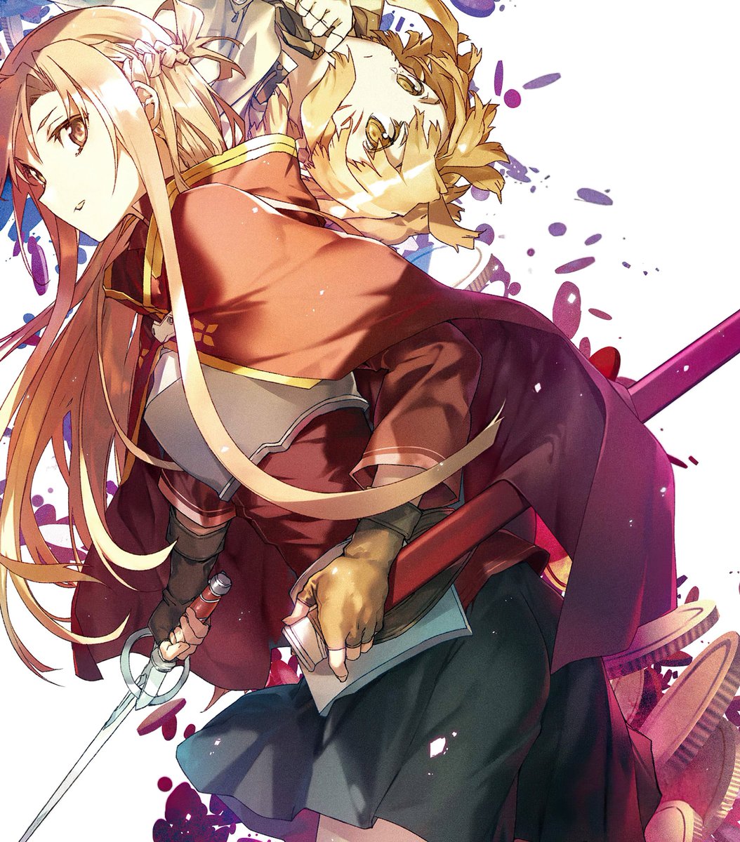 VenusStacia's tweet photo. Looking at the bright side😌✨ 
Floor 5 means that we will soon see *this* Asuna😳 and some of the best Kiriasu scenes 🖤❤️😍 https://t.co/3BqjZ13w0Y