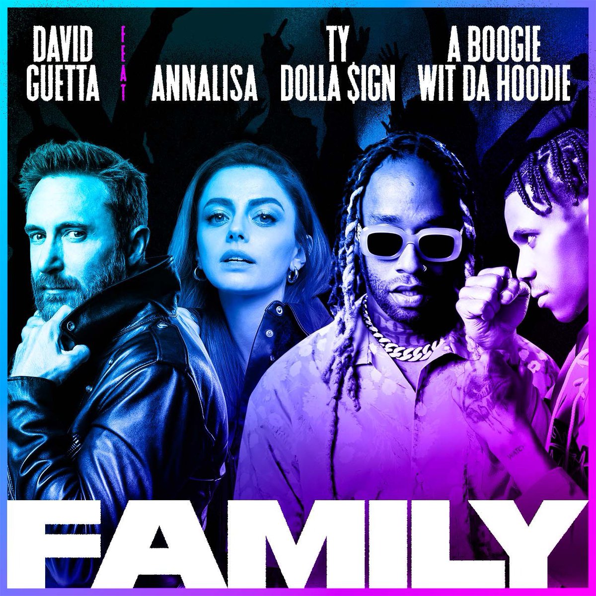 NaliOfficial's tweet photo. Sono davvero onorata di far parte di questa family e di essere stata scelta da un artista gigantesco come David Guetta per rappresentare l’Italia in questo progetto pazzesco✨
“FAMILY” di David Guetta feat Annalisa, TY Dolla Sign &amp; A Boogie wit da Hoodie fuori il 5 novembre! https://t.co/aZTLE2vsDY