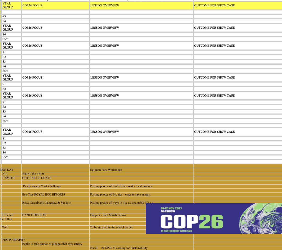 IrvineRoyalAcad's tweet image. What a monumental effort from the @IrvineRoyalAcad #COP26 team! The wealth of activities planned illustrates our commitment as a school community! @EducationScot @NAC_Education @gillianmpryce @MissG_DHT @CTBethell @CassellsAngela @IrvineRoyalFF @iRoyalPLT @Andrew_McCl
