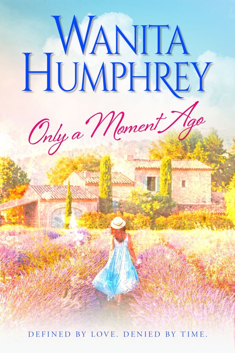 Happy Book Birthday Wanita Humphrey (Only A Moment Ago). Eudora flees Mississippi, and flies to Provence France.  Trespassing on his land she meets Alain Philidor. Their story may well be defined by love, yet denied by time itself!  ow.ly/khJn50GBMyp