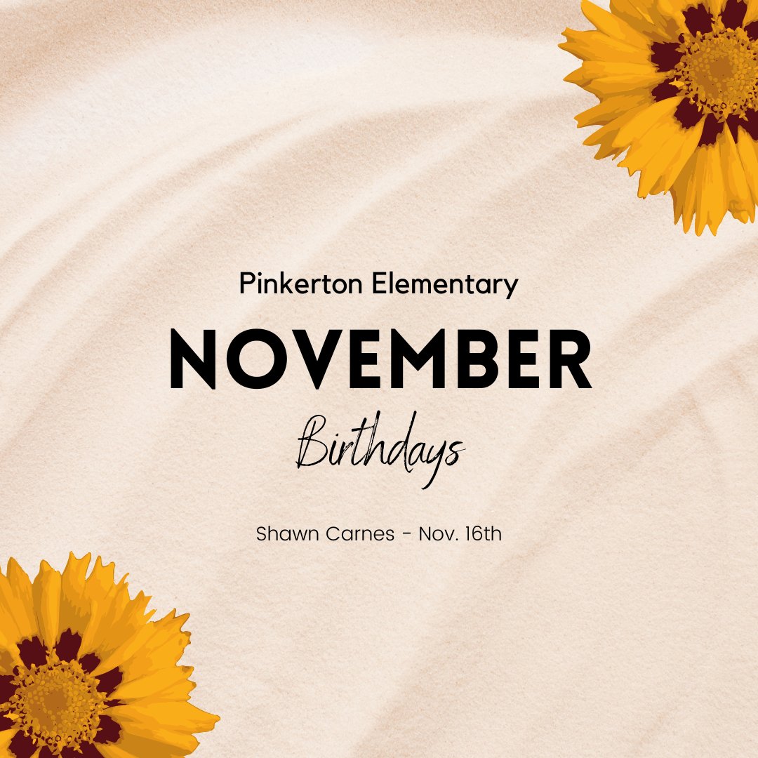 pinkPTO's tweet photo. Pinkerton wishes our November birthday - Shawn Carnes - an amazing day! Cheers! https://t.co/qHnPQRhACm