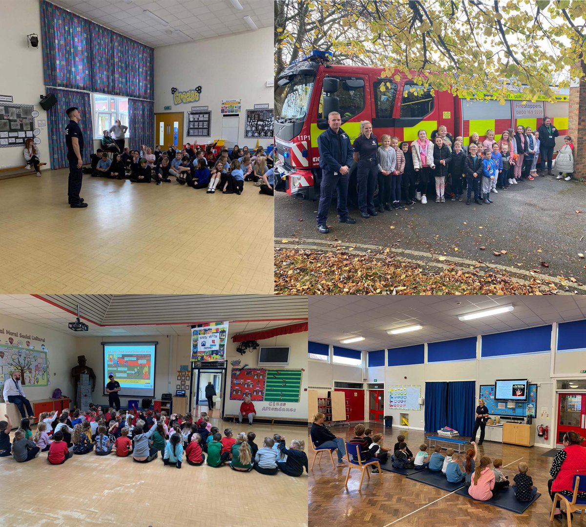 CDDFRS's tweet photo. Throughout the leadup to Bonfire night, our fantastic crews are always out and about educating our youngsters about the importance of bonfire safety π¨βππ Here is a just a few pics of the amazing work they have been doing throughout our County β¨π
#BetterBonfire https://t.co/X4e03NptrC
