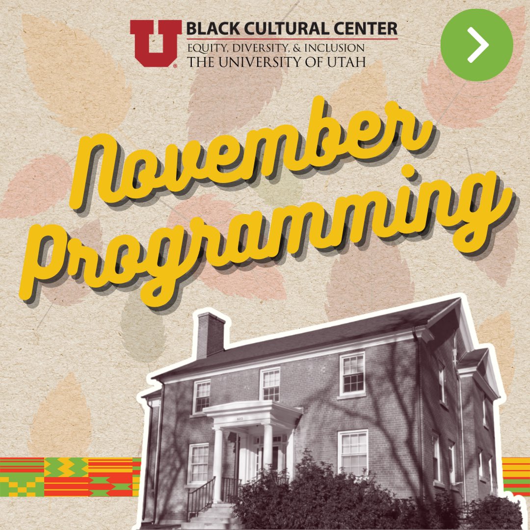 Black Cultural Center, University of Utah tweet media