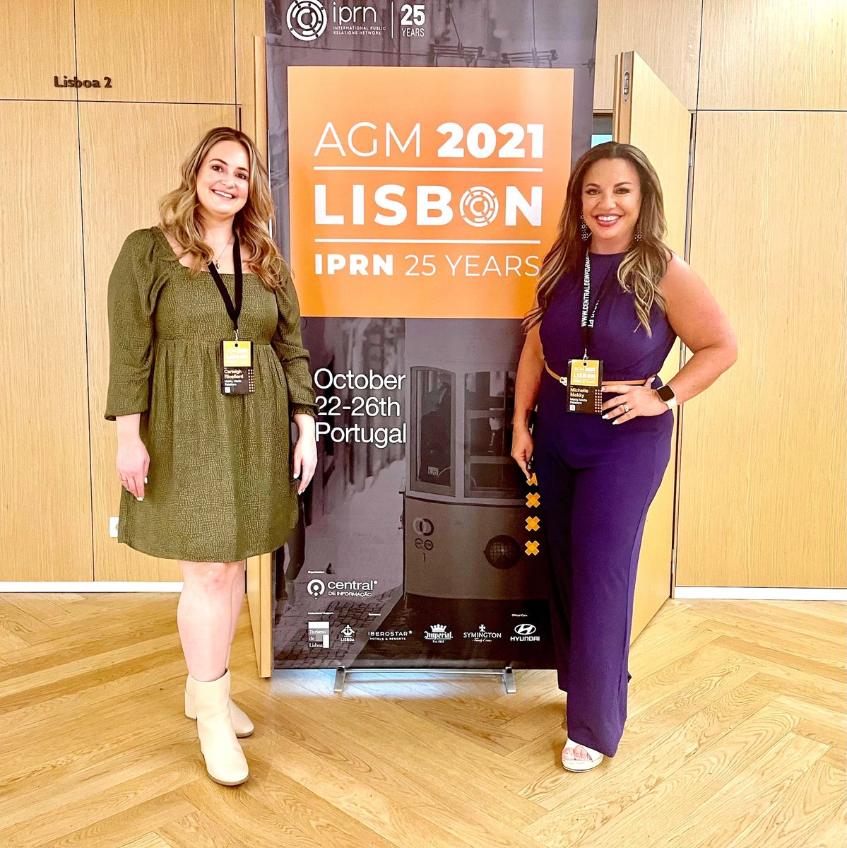 MekkyMedia's tweet photo. At this year’s #IPRN conference, hosted in the stunning city of Lisbon, we had the wonderful opportunity to share and learn more about innovative new ideas & approaches in the industry — we even got to meet the President of Portugal and take a selfie with him and our new friends! https://t.co/N5HKBIN5iS