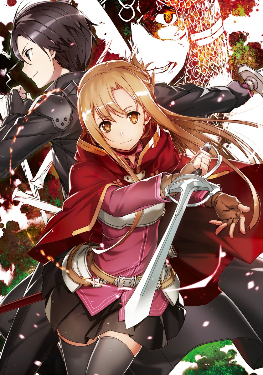 VenusStacia's tweet photo. Looking at the bright side😌✨ 
Floor 5 means that we will soon see *this* Asuna😳 and some of the best Kiriasu scenes 🖤❤️😍 https://t.co/3BqjZ13w0Y