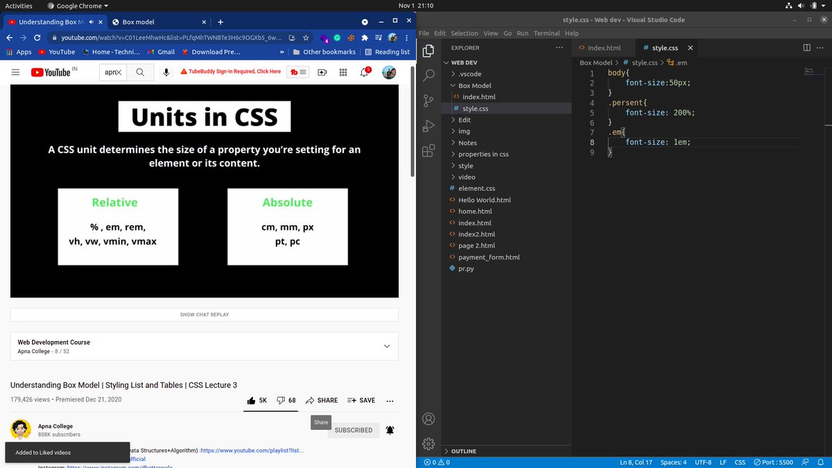 i_am_sahinislam's tweet photo. Nov 1
#100daysofcodechallenge
It's My #Day6
Today I have Learned About Box model & Units in CSS
& also learn about StringBuilder in Java
#100daysofcodechallenge #100DaysOfCode #Java #webdev #HTML5 #cssworkshop #programminglanguage #css #css2021 https://t.co/bo7XpksdlO