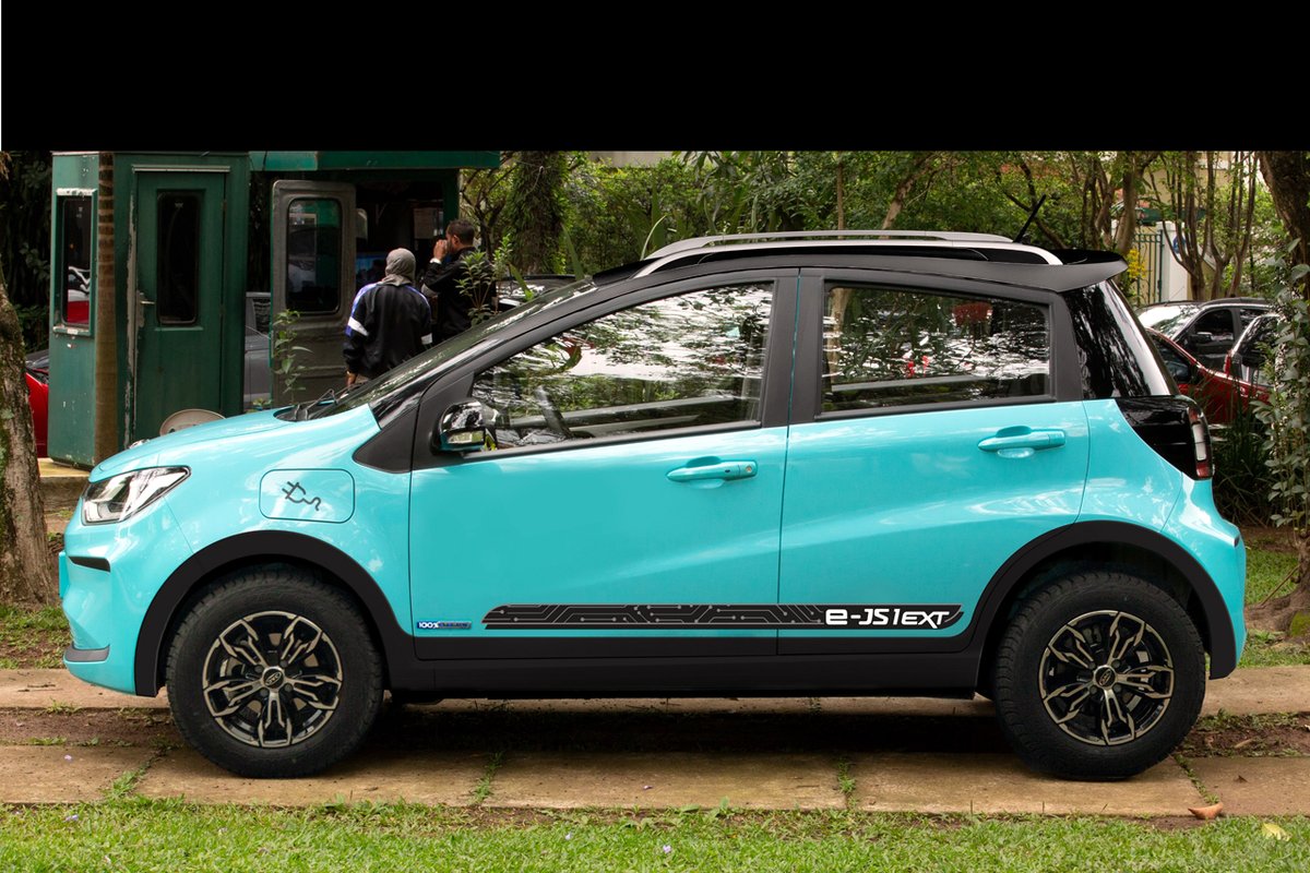 Carrosnaweb's tweet photo. JAC lança versão aventureira do elétrico EJS-1 por R$ 174.900 https://t.co/VHsUKoLuNv #JAC #EJS1 #Carrosnaweb https://t.co/lkG3Q2aYbt