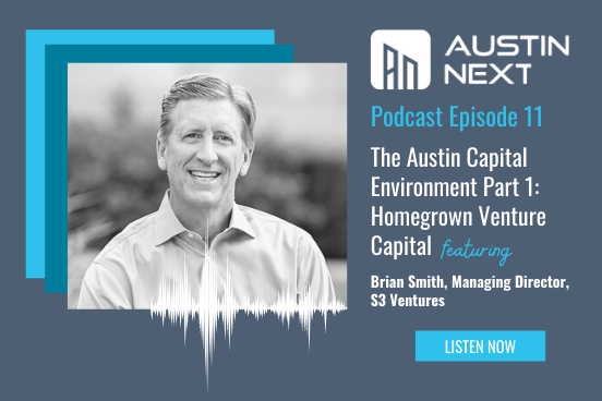 S3ventures's tweet photo. S3's Managing Director, Brian Smith, talks to Jason Scharf and Michael Scharf about the Austin capital environment in this 20-minute episode of #AustinNextPodcast. Tune in here: https://t.co/WbISKBY6zz
#TexasVC #AustinVC #venturecapital #startups #entrepreneurs https://t.co/YzVBm7pfUT