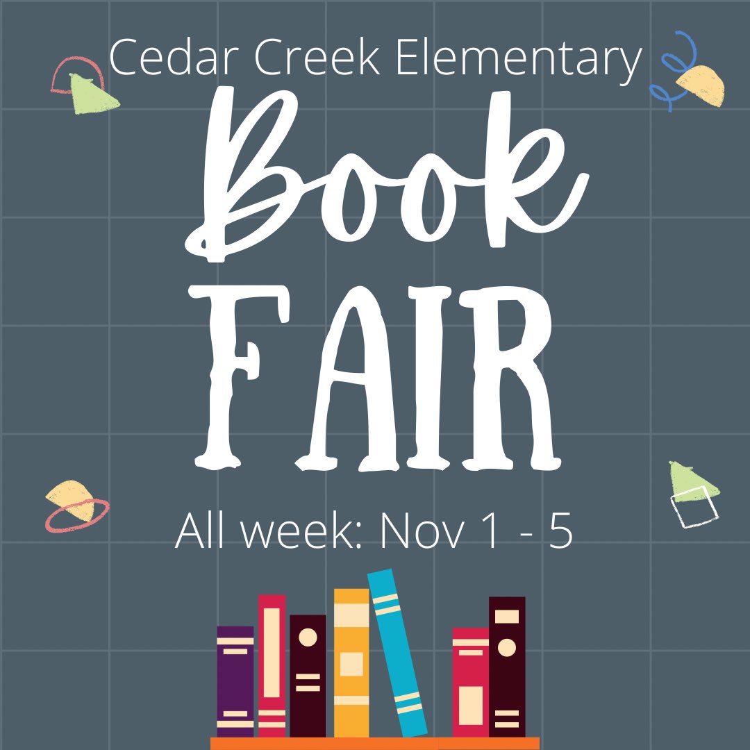 CCEBISD's tweet image. We have #cce #bookfair going on this week! Students will go during their library time. Don’t forget to join us for Literacy night on Thursday!