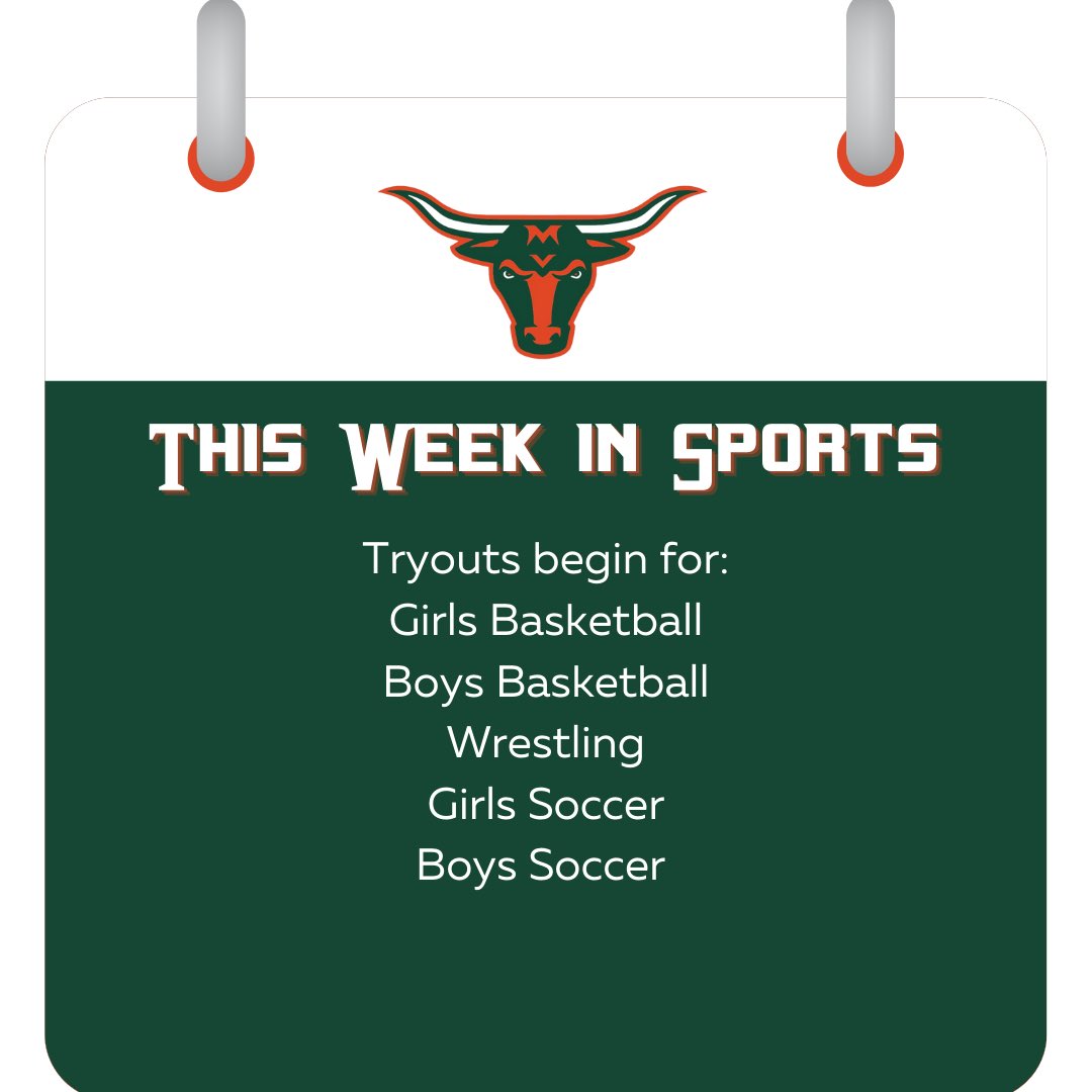 MVMavSports's tweet photo. Winter sports kick into gear this week. 🏀⚽️🤼‍♂️ Make sure you’re #allin and ready to go! Sign up and submit physical through sportsnet. https://t.co/8DRKP34TSg