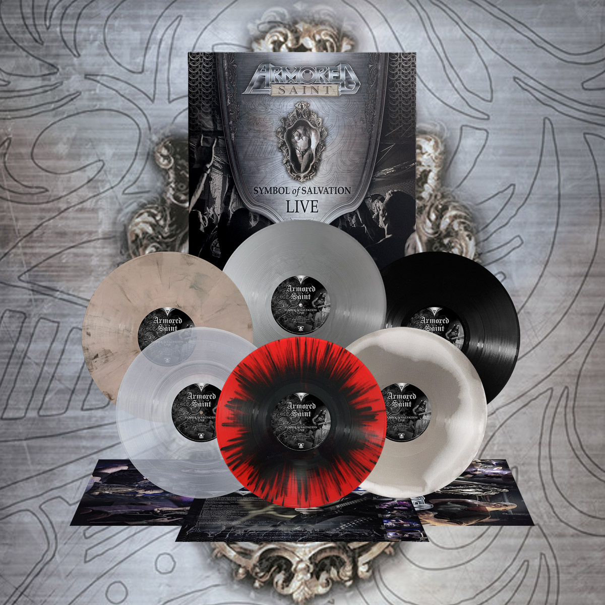 MetalBlade's tweet photo. We all know live albums are better on wax!
@thearmoredsaint's #SymbolOfSalvation LIVE is out now! Get your hands on either of this killer variants over at https://t.co/caBXanBa11 https://t.co/Cept2hPC8M