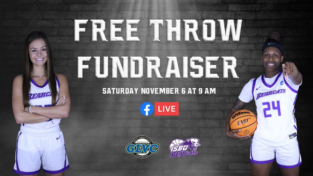 bearcats_WBB's tweet photo. Be sure to get your pledges submitted for our Free Throw Fundraiser this Saturday on Facebook Live!!
https://t.co/89Y1b9Nu9p https://t.co/4kSEHtoqkN