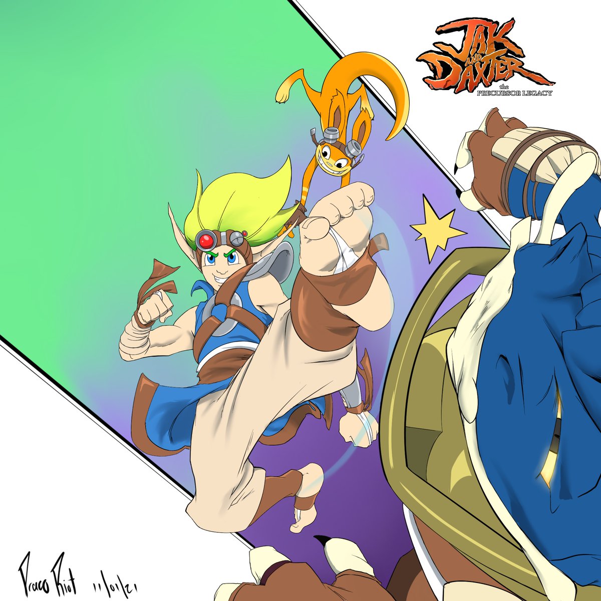 chevaughnrober2's tweet image. Here’s my first drawing I did for jak month #jakmonth #jakanddaxter #jak1 #jak2 #jak3 #naughtydog #videogames #sony #art #anime #cartoons