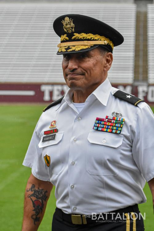 AggieVPRamirez's tweet photo. 11 years ago today I returned to Aggieland as the 45th Commandant of Cadets. Proud to continue to serve Texas A&amp;M today as the Interim VPSA, working with the finest students in the nation. God bless Texas A&amp;M, God bless Texas, and God bless America! @TAMU @TAMUDSA @TAMUCommandant https://t.co/euyPSWBRE4