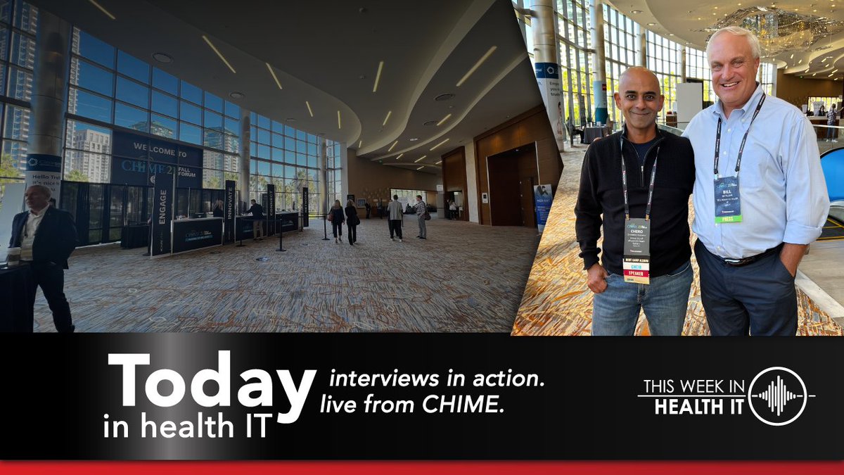 229Project's tweet photo. @BillRussellHIT Chero Goswami the #CIO from @UWSystem is the next #InterviewInAction from #CHIME21Fall.
Hear how he handled the pandemic as a new CIO.
Listen now: https://t.co/UyeiVQy2yC…
#HealthIT #remotework #Innovation https://t.co/oJD1eC7ide