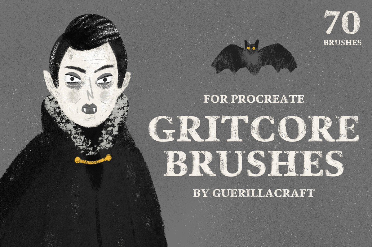 DavidZydd's tweet photo. Gritcore Brushes for Procreate https://t.co/k3RuQG3fZI #blooming #ProcreateBrush #AddOn #logleaves #procreatebrushes #chalklettering #decor #flowerillustration #retro #texture #pentool https://t.co/QIxikUgPyC