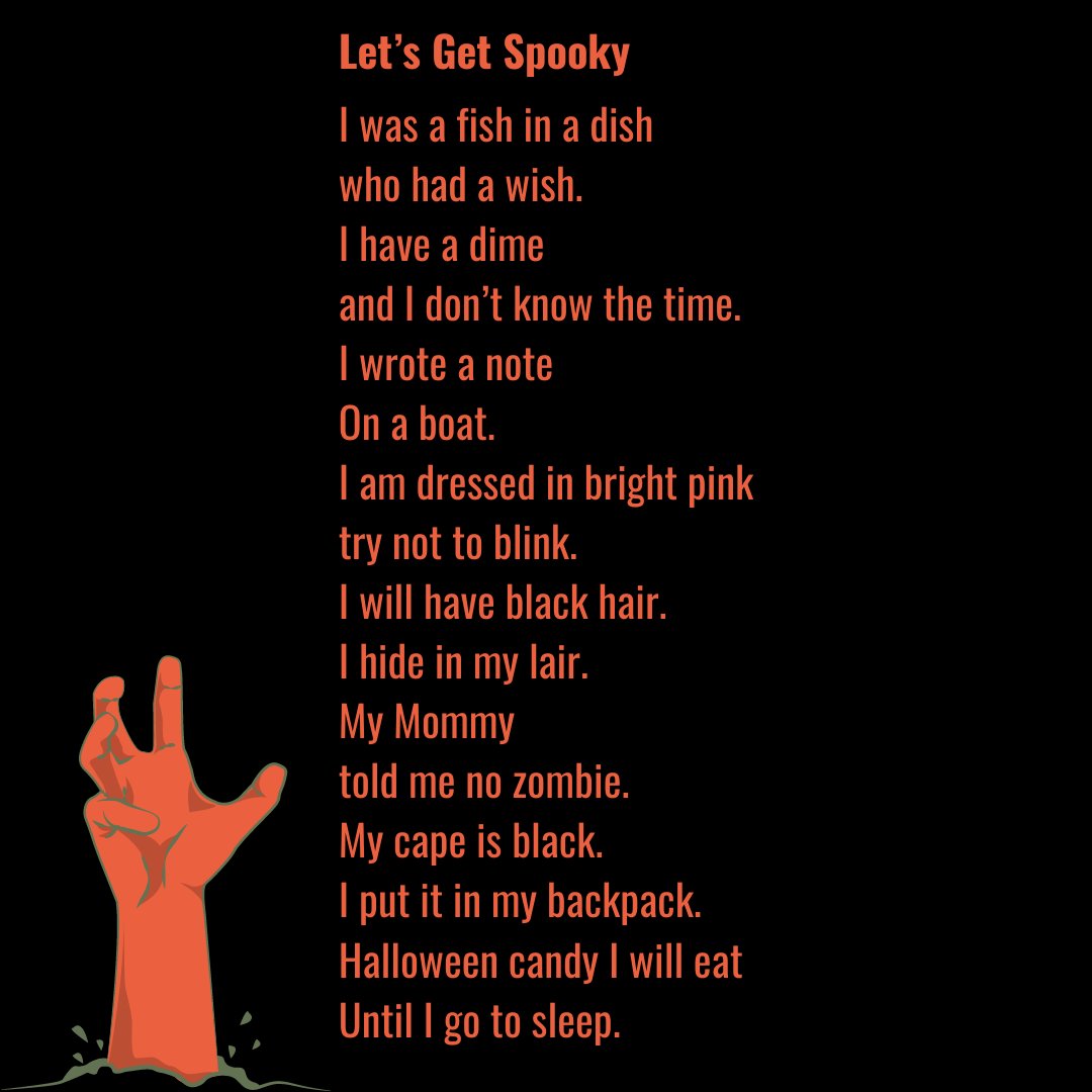 poetrycenter's tweet photo. Student Poets from CPC's new residency at Hale Elementary wrote spooky and spectacular poems inspired by Kenn Nesbitt and Maya Angelou.

#chicagostudents #haleelementary #spookypoems #halloween #mayaangelou #kennnesbitt https://t.co/4sNAqPc2ES