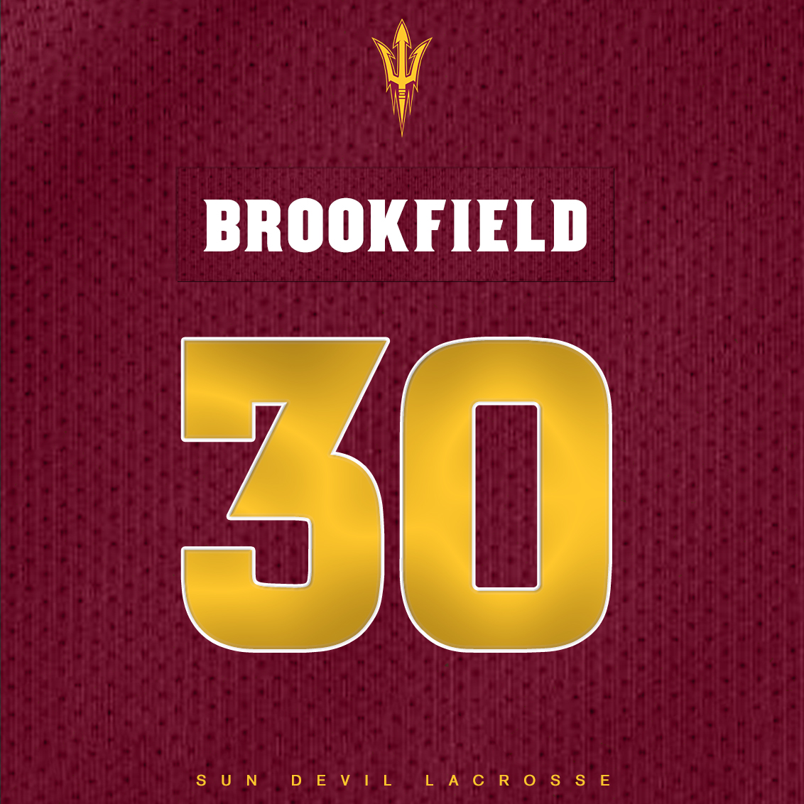 SunDevilWLax's tweet photo. Rounding out a loaded freshman class 💪

This week we will take some time to get to know midfielder Berit Brookfield, starting with her jersey number reveal 🔢

She will be repping No. 3️⃣0️⃣ for @SunDevilWLax https://t.co/sZdeOtFoLe