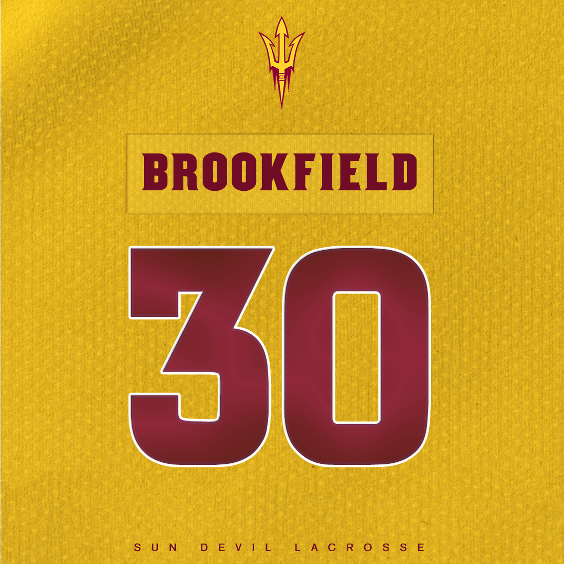 SunDevilWLax's tweet photo. Rounding out a loaded freshman class 💪

This week we will take some time to get to know midfielder Berit Brookfield, starting with her jersey number reveal 🔢

She will be repping No. 3️⃣0️⃣ for @SunDevilWLax https://t.co/sZdeOtFoLe